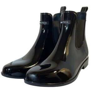 Nautica Ankle Rain Snow Chelsea Boot Winter Waterproof Bootie Women’s Size 10
